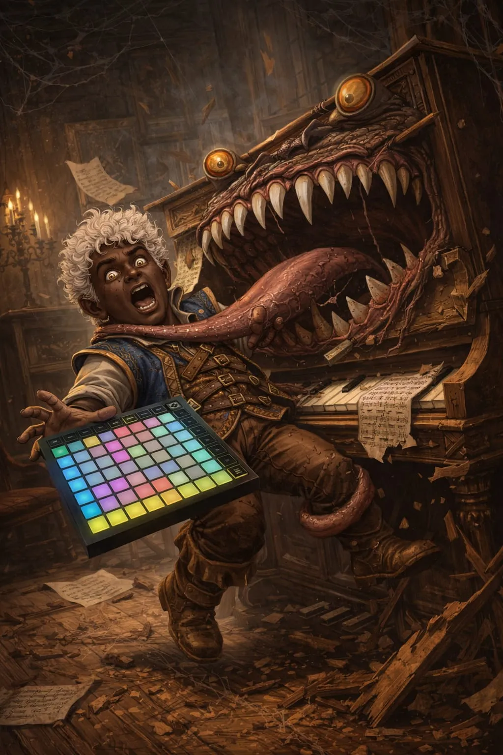 Naikubellick Nackle, the Gnome Bard